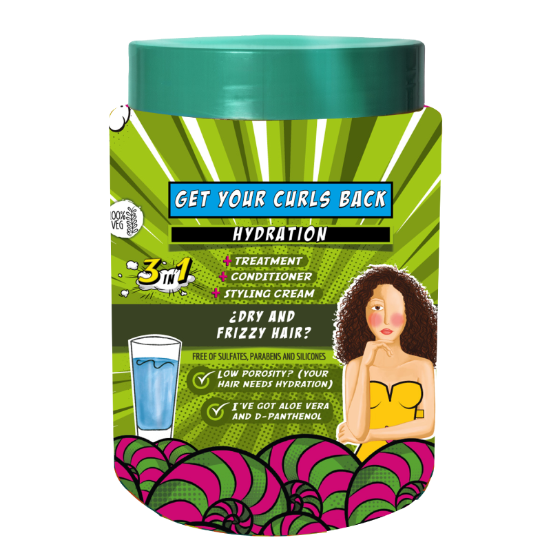 3 in 1 Hidration Mask - 35oz |1000gr