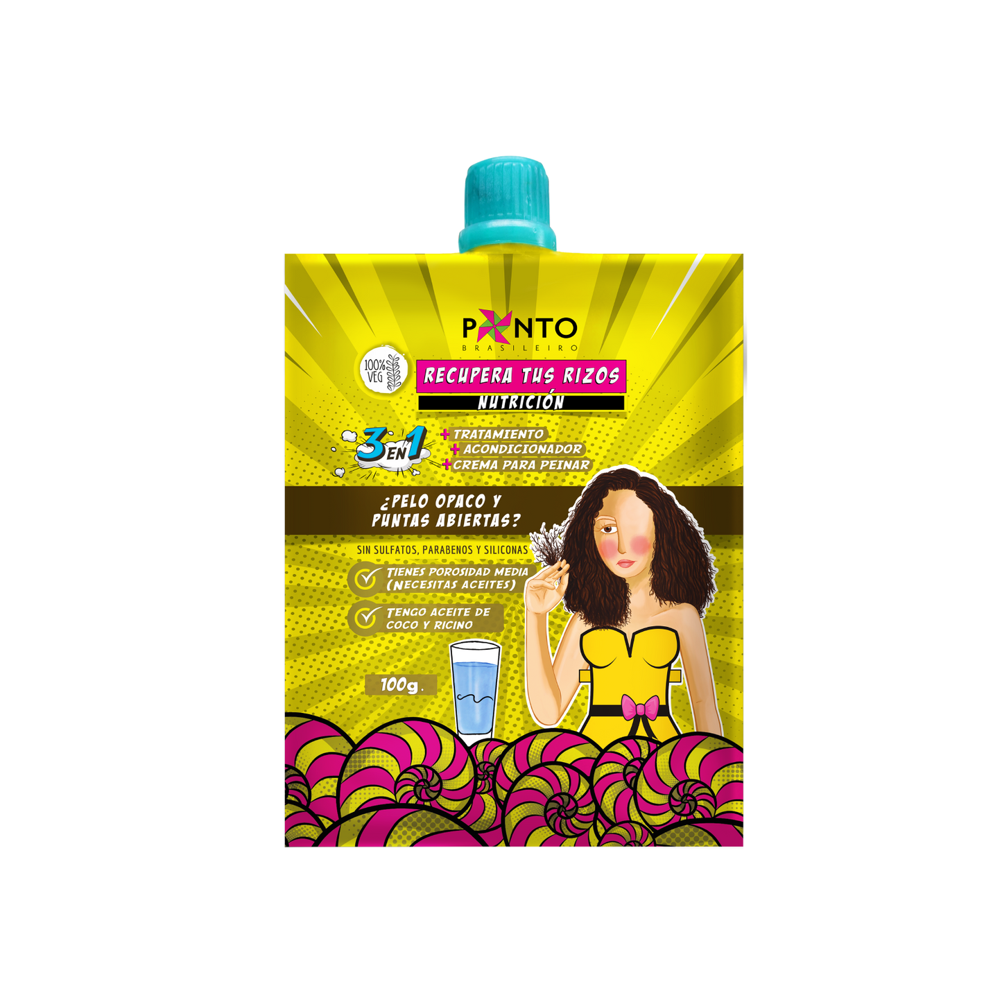 3 in 1 Nourishing | Nutrition Mask - 3.5oz | 100gr